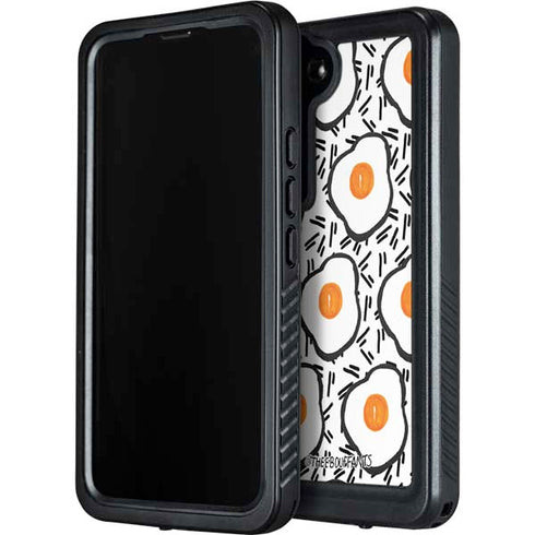 Bouffants and Broken Hearts Eggs Galaxy S24 Plus Waterproof Case